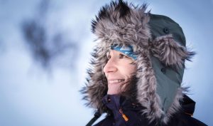 Johanna Davidsson. Sjuksyster, äventyrare och halvvägs till Sydpolen. Foto: Ana Lovehed.