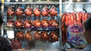Kycklingar i Hong Kong Soya Sauce Chicken Rice and Noodles. Foto: Istock.