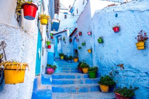 Marockansk dröm i blått. Foto: Istock.