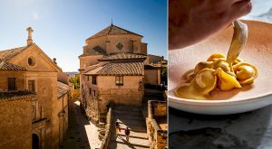 Staden Cuenca i Spanien är känd för sin gastronomi.